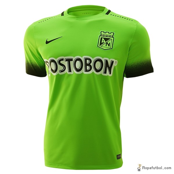 Camiseta Atlético Nacional Replica Tercera Ropa 2017/18 Verde